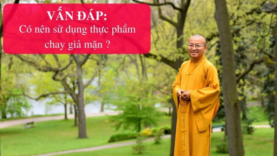 Vấn đáp: Có nên sử dụng thực phẩm chay giả mặn – Thích Nhật Từ