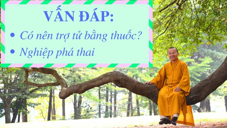 Vấn đáp: Có nên trợ tử bằng thuốc, nghiệp phá thai – Thích Nhật Từ