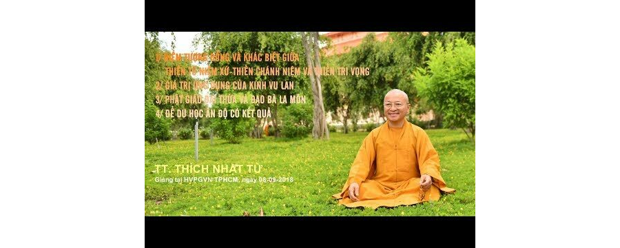 Vấn Đáp: Giá Trị Ứng Dụng Kinh Vu Lan – Thích Nhật Từ