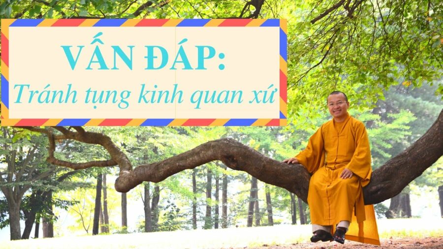 Vấn đáp: Giài thích “Tránh tụng kinh quan xứ” – Thích Nhật Từ