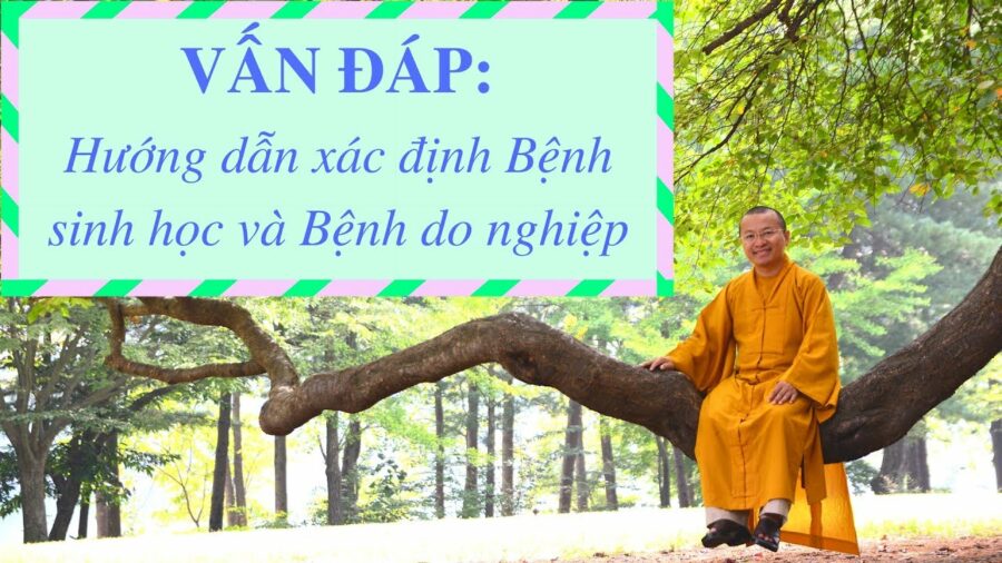 Vấn đáp: Hướng dẫn xác định bệnh sinh học, bệnh do nghiệp – Thích Nhật Từ