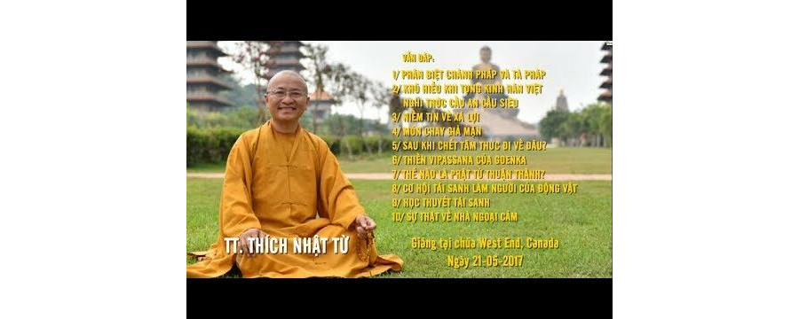 Vấn Đáp: Khó Hiểu Khi Tụng Kinh Hán Việt – Thích Nhật Từ