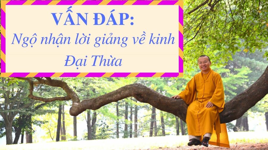 Vấn đáp: Ngộ nhận lời giảng về kinh Đại Thừa – Thích Nhật Từ