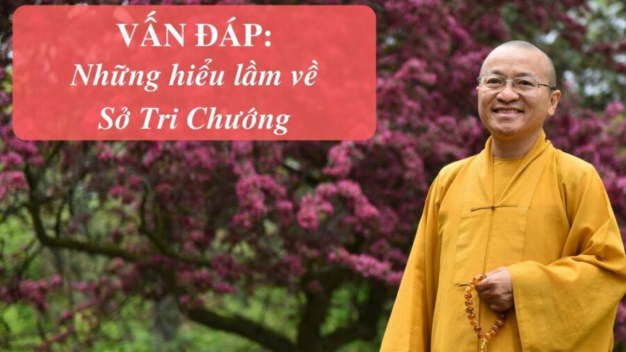 Vấn đáp: Những hiểu lầm về ” Sở tri chướng ” – Thích Nhật Từ