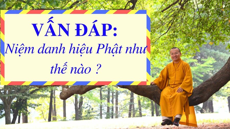 Vấn đáp: Niệm danh hiệu Phật như thế nào ? – Thích Nhật Từ