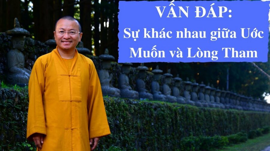 Vấn đáp: Phân biệt ước muốn và lòng tham, An trú tâm – Thích Nhật Từ