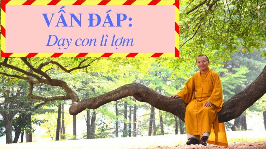 Vấn đáp: Phương pháp dạy con lỳ lợm – Thích Nhật Từ