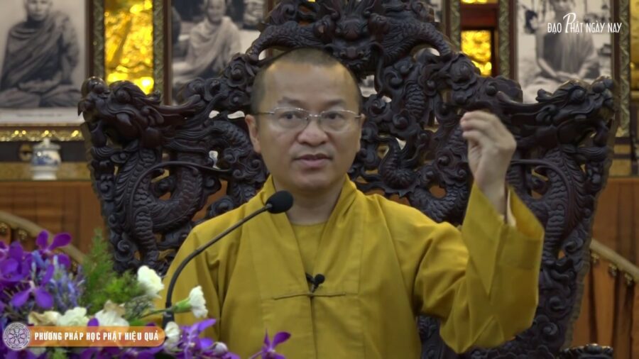 Vấn đáp: Phương pháp học Phật đạt hiệu quả – Thích Nhật Từ