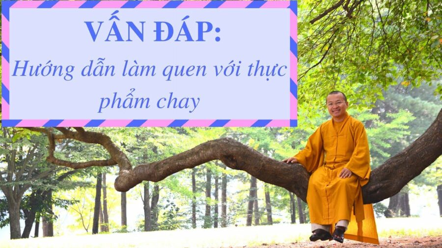 Vấn đáp: Phương pháp hướng dẫn làm quen với thực phẩm chay – Thích Nhật Từ