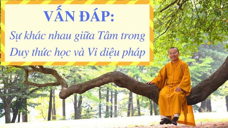 Vấn đáp: So sánh Tâm trong duy thức học và vi diệu pháp – Thích Nhật Từ