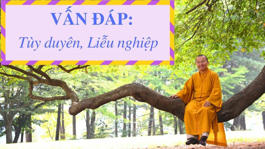 Vấn đáp: Tùy duyên, liễu nghiệp – Thích Nhật Từ