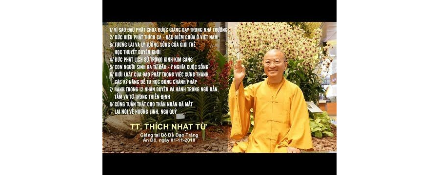 Vấn đáp: Vì sao PG chưa được giảng dạy trong nhà trường- Chùa ở Việt Nam - Thích Nhật Từ