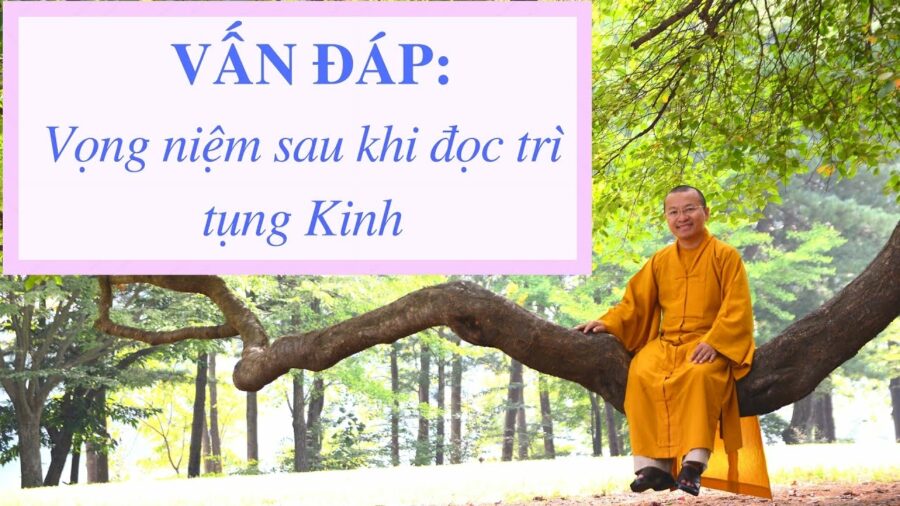 Vấn đáp: Vọng niệm khi đọc-trì-tụng Kinh – Thích Nhật Từ