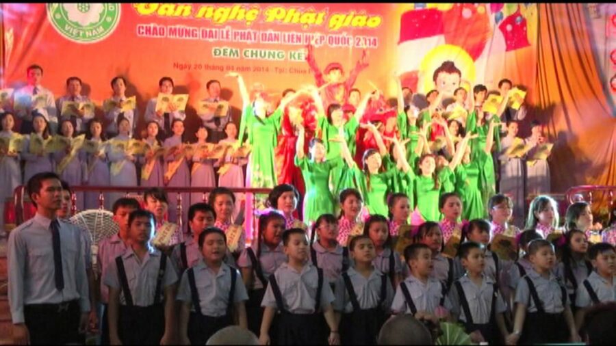 Ve sắc thiêng liêng – chùa Từ Tân (Hội thi văn nghệ PG)