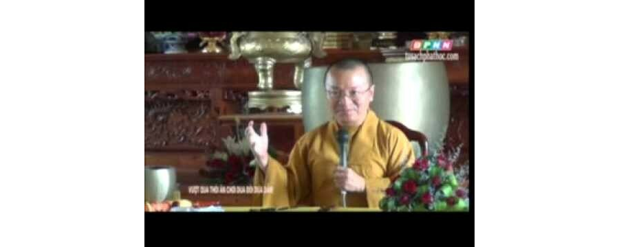 Vượt qua thói ăn chơi, đua đòi và dựa dẫm – Thích Nhật Từ