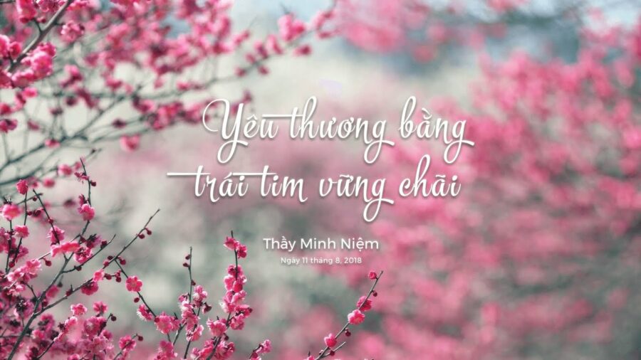 Yêu thương bằng trái tim vững chãi - Đại Đức Thích Minh Niệm